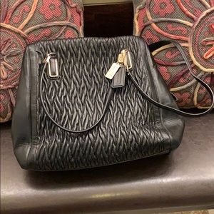 Coach purse! Classic black!